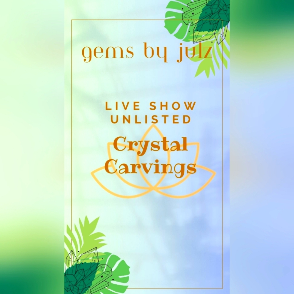 LIVE Crystal Carvings